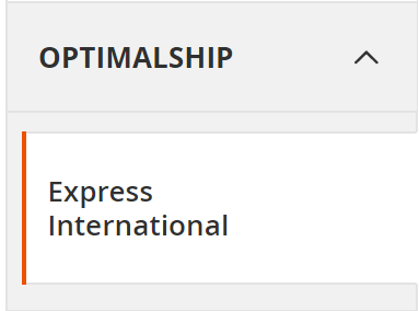 Magento 2.0 Select Express International