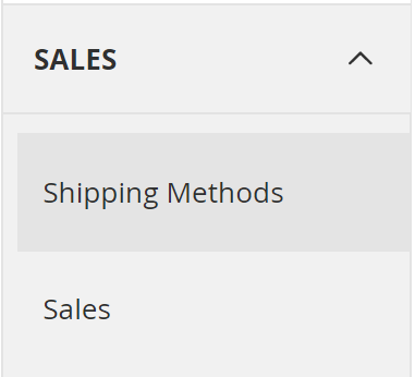 Magento 2.0 Select Shipping Methods